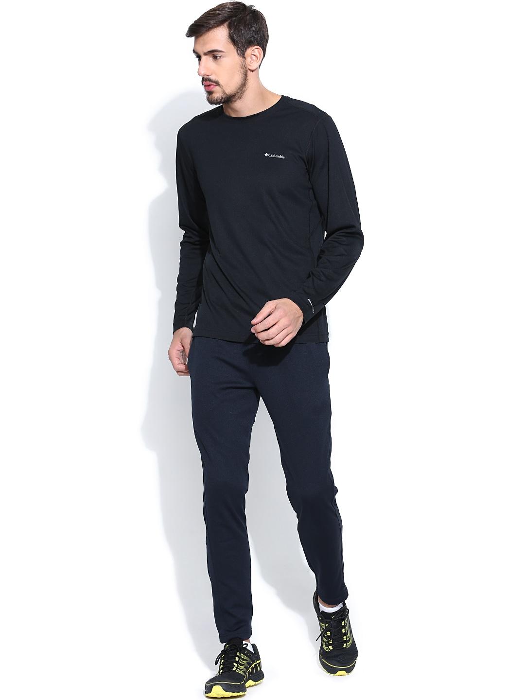 Columbia Men Black Midweight II Long Sleeve Top (Non Returnable)