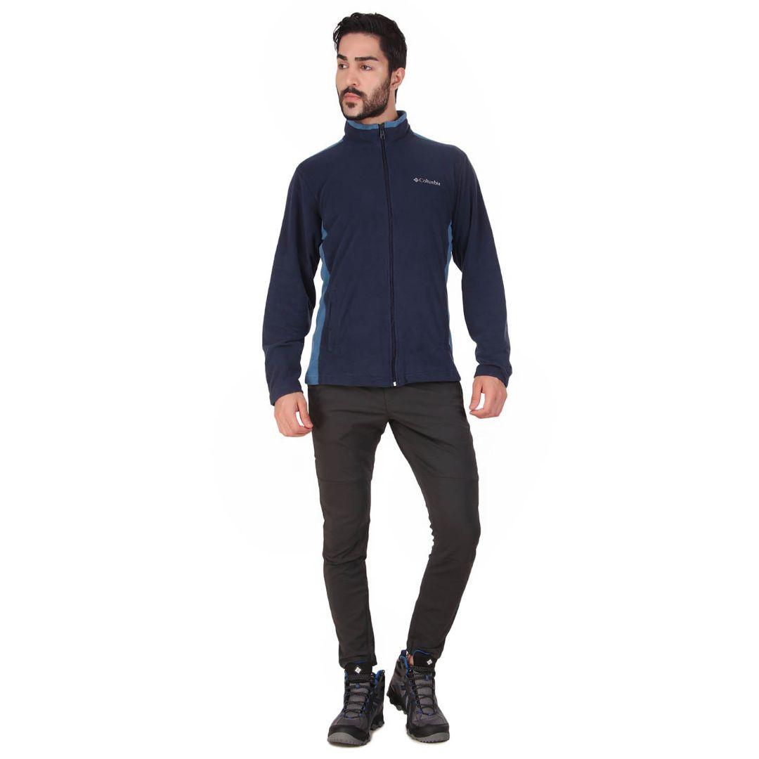Columbia Men Blue Klamath Range Full Zip (Sun Protection)