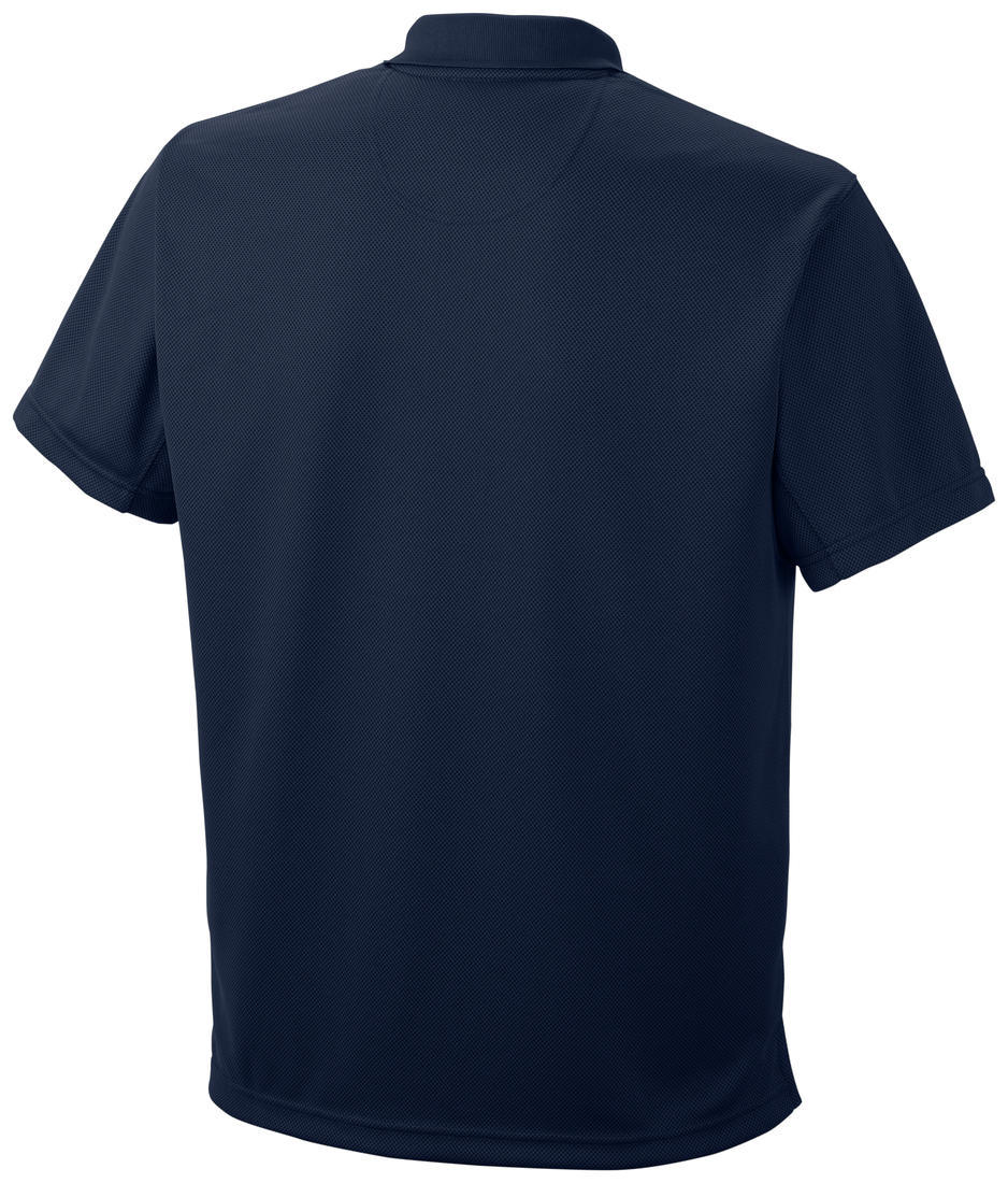 Columbia Men Blue New Utilizer Polo (Sun Protection)