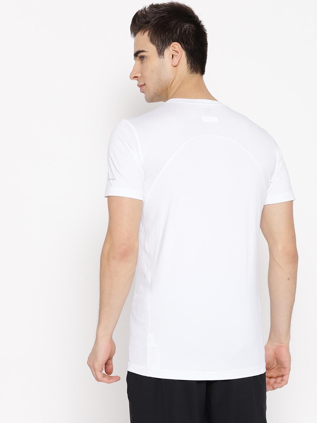 Columbia Men White Coolest Cool II Short Sleeve Shirt (Sun Protection)
