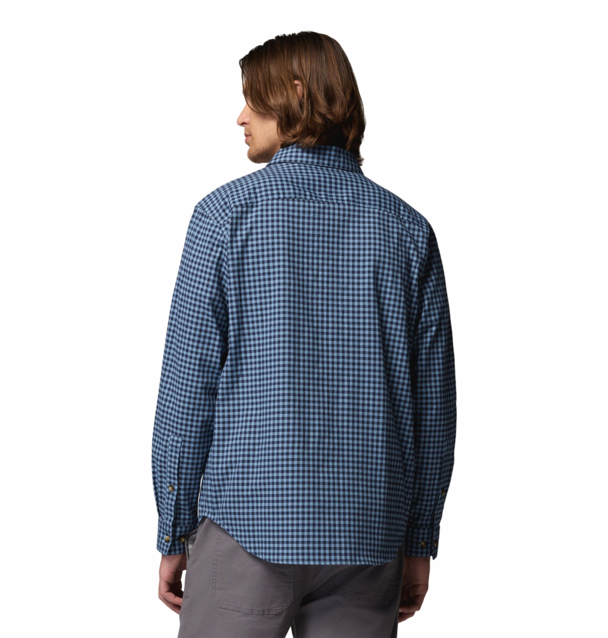 men blue rapid rivers ii long sleeve shirt