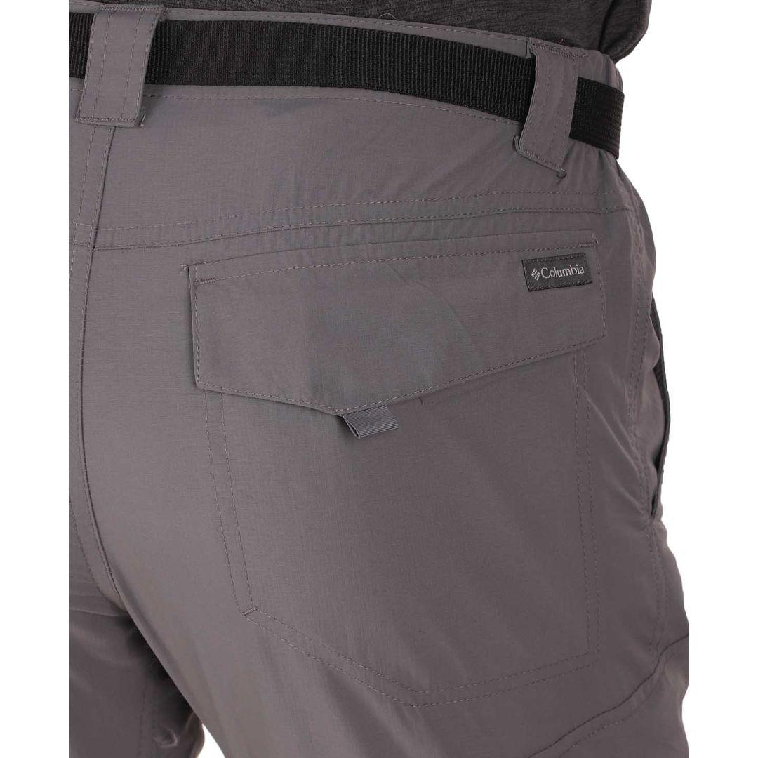 Columbia Men Grey Silver Ridge Convertible Pant