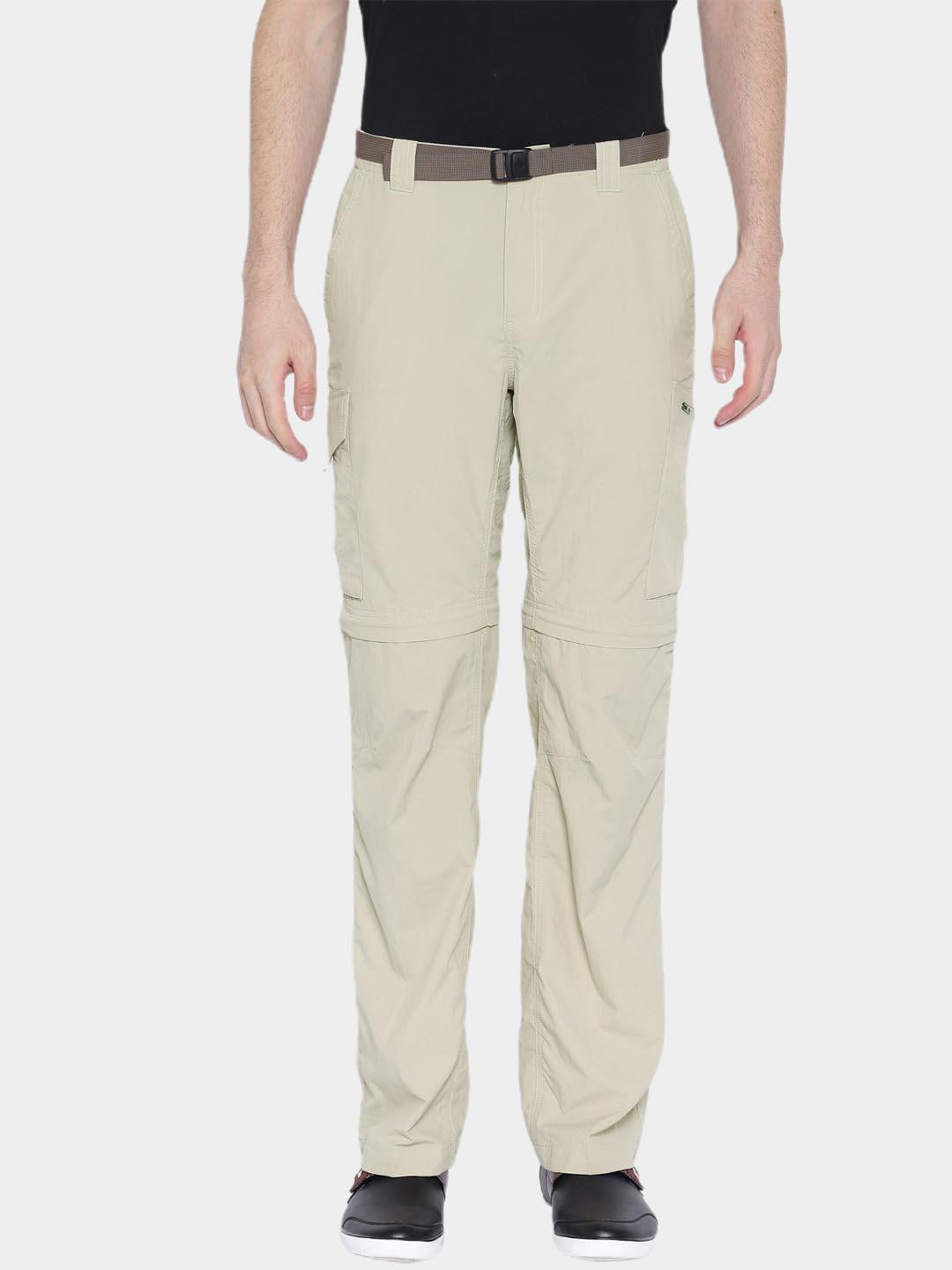 Columbia Men White Silver Ridge Convertible Pant