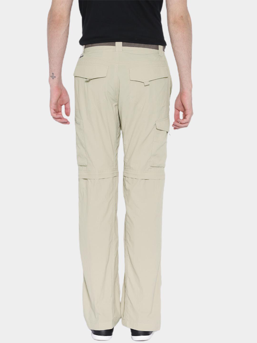 Columbia Men White Silver Ridge Convertible Pant