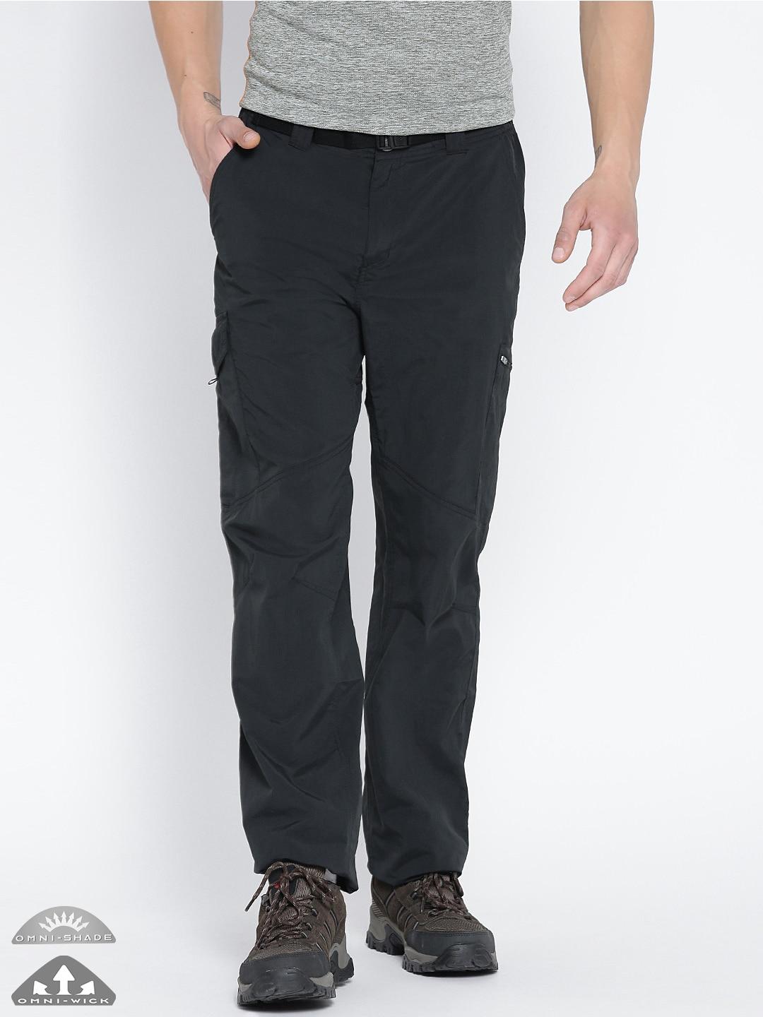 Columbia Men’s Black Omni-Wick Silver Ridge Cargo Pant