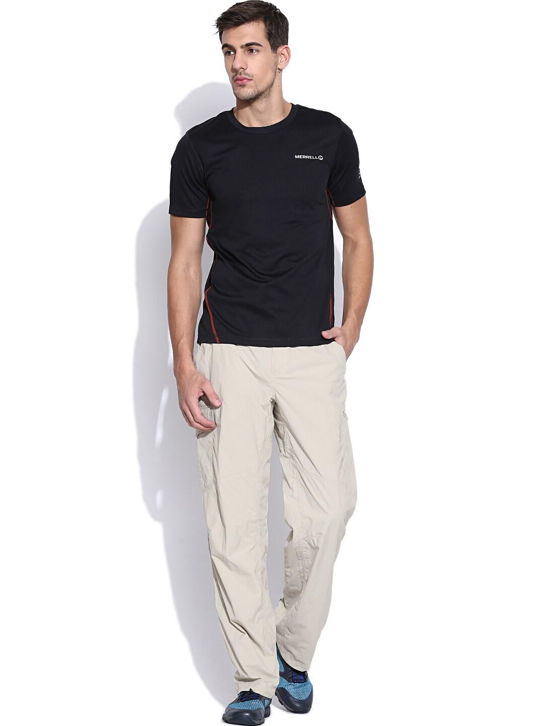 Columbia Men Beige Silver Ridge Cargo Pant (Sun Protection)