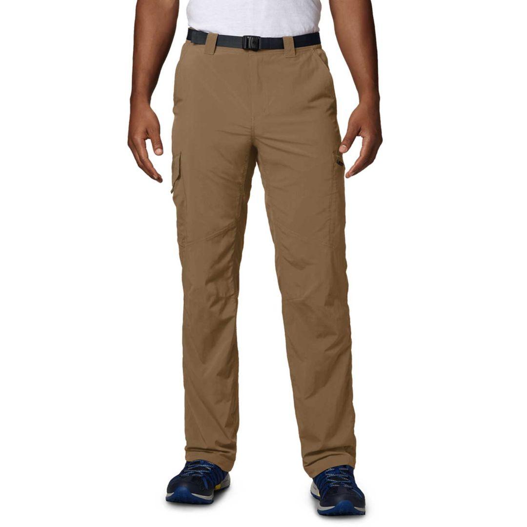 Columbia Men’s Brown Silver Ridge Cargo Pant with Sun Protection