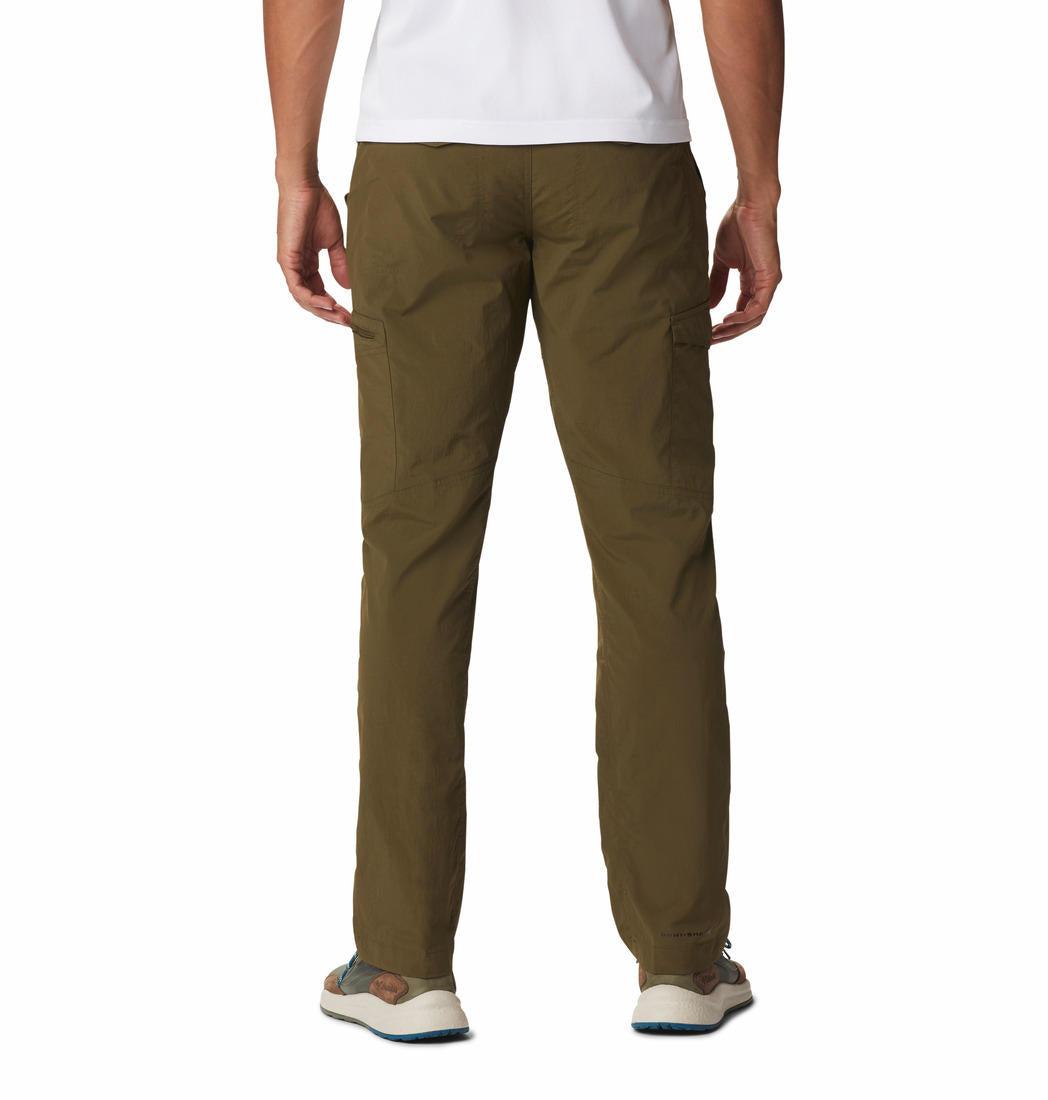Columbia Men’s Green Silver Ridge Cargo Pant with Sun Protection