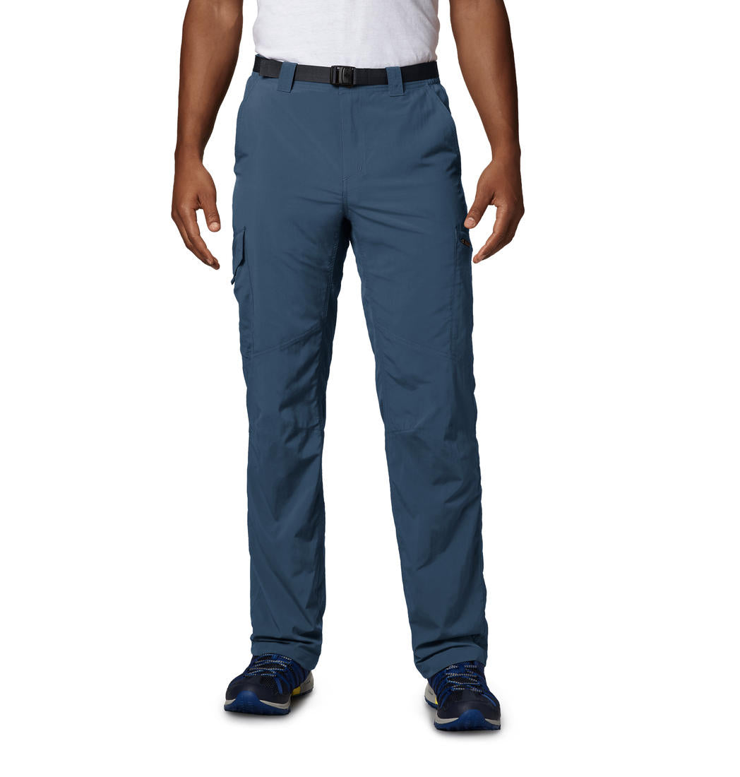 Columbia Men Blue Silver Ridge Cargo Pant (Sun Protection)