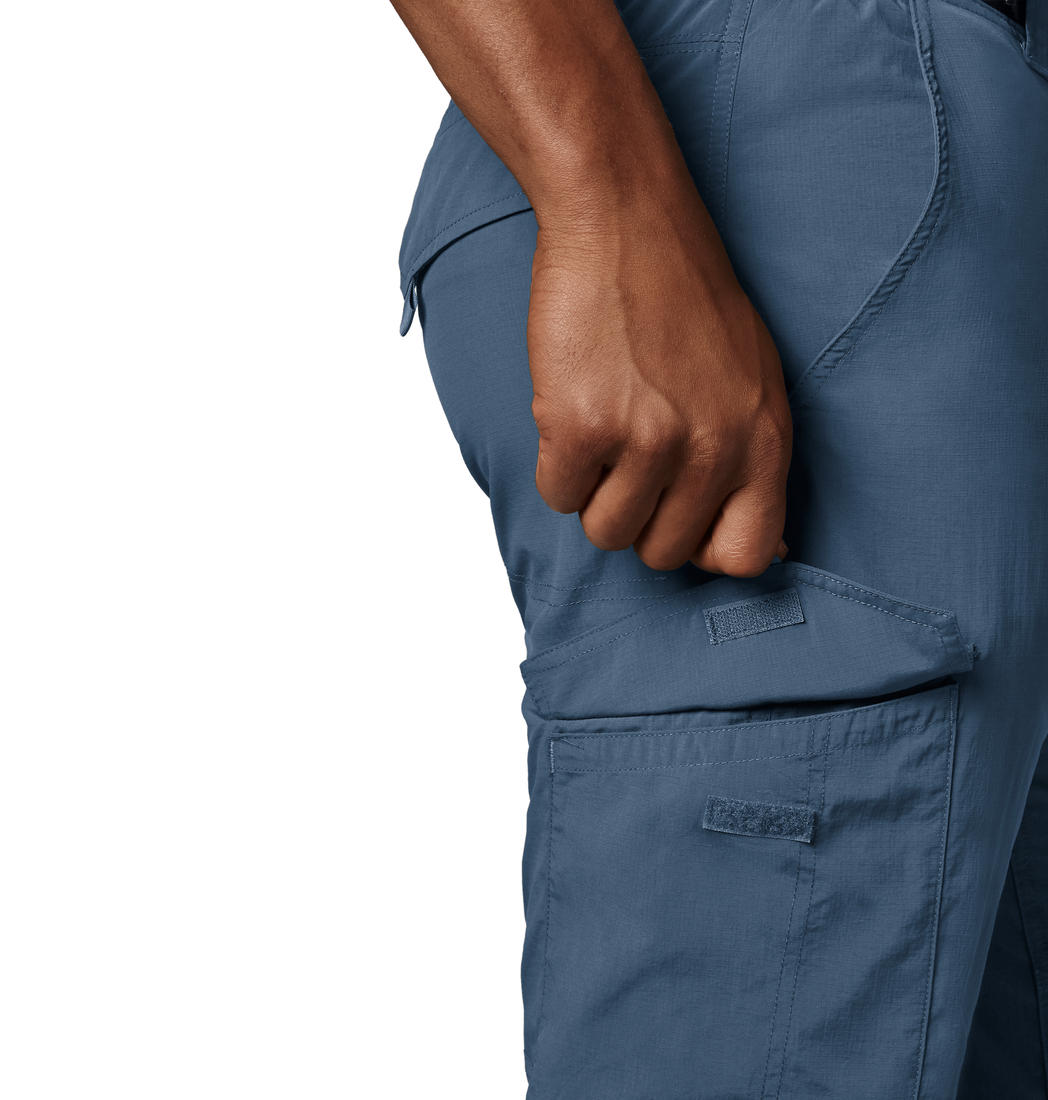 Columbia Men Blue Silver Ridge Cargo Pant (Sun Protection)