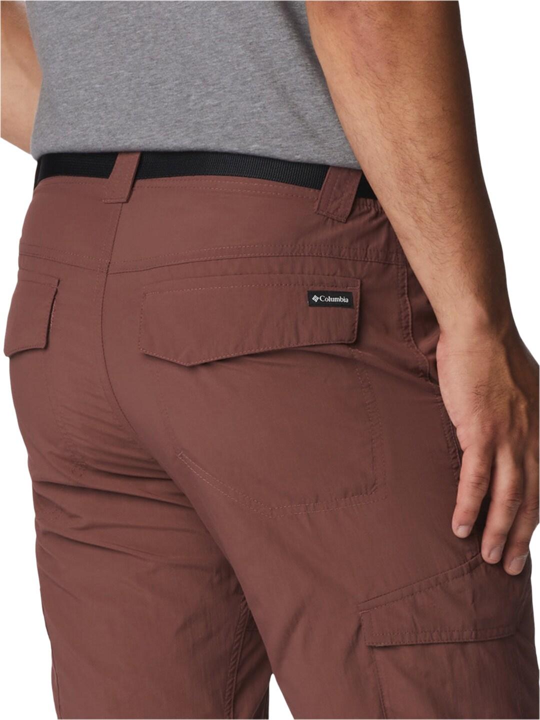 Columbia Men Brown Silver Ridge Cargo Pant (Sun Protection)