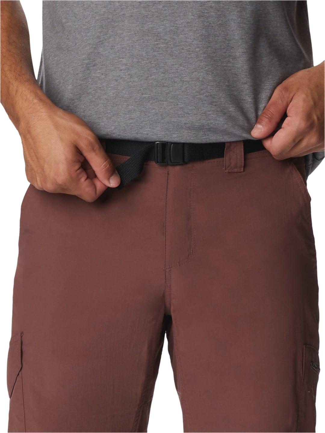 Columbia Men Brown Silver Ridge Cargo Pant (Sun Protection)