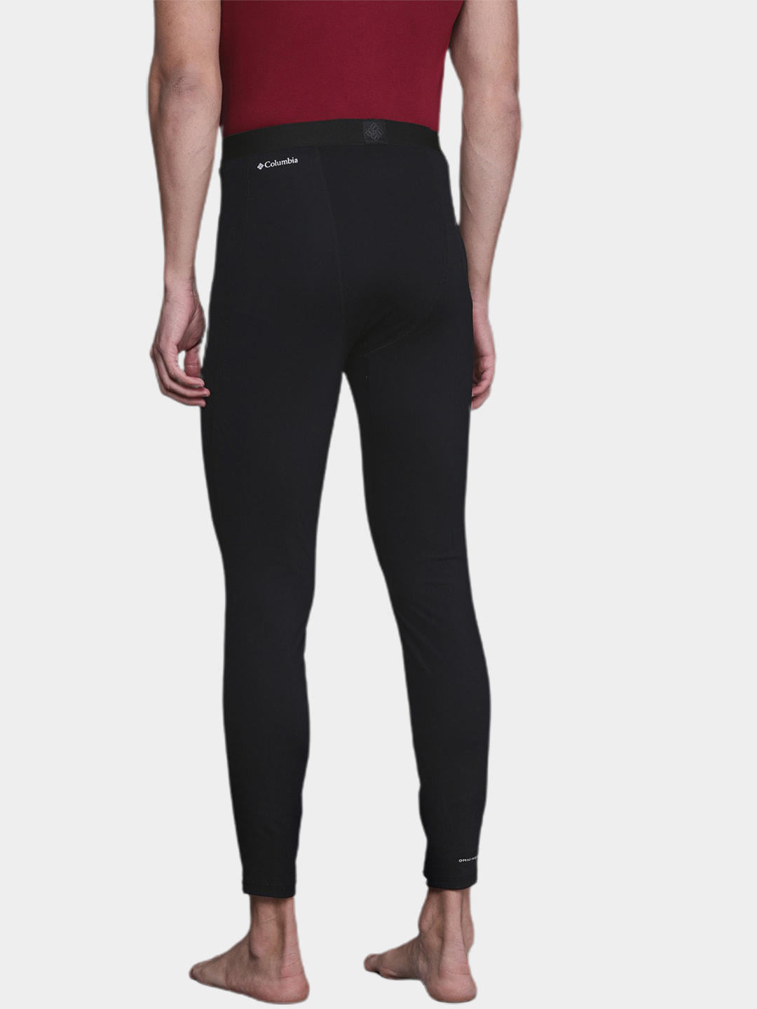 Columbia Men Black Midweight Stretch Tight (Non Returnable)