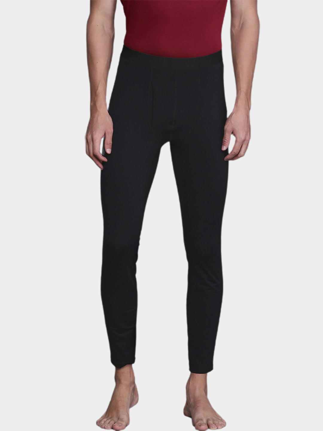 Columbia Men Black Midweight Stretch Tight (Non Returnable)