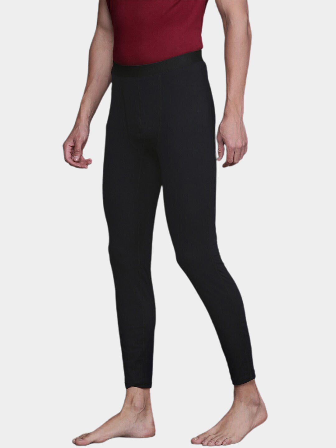 Columbia Men Black Midweight Stretch Tight (Non Returnable)