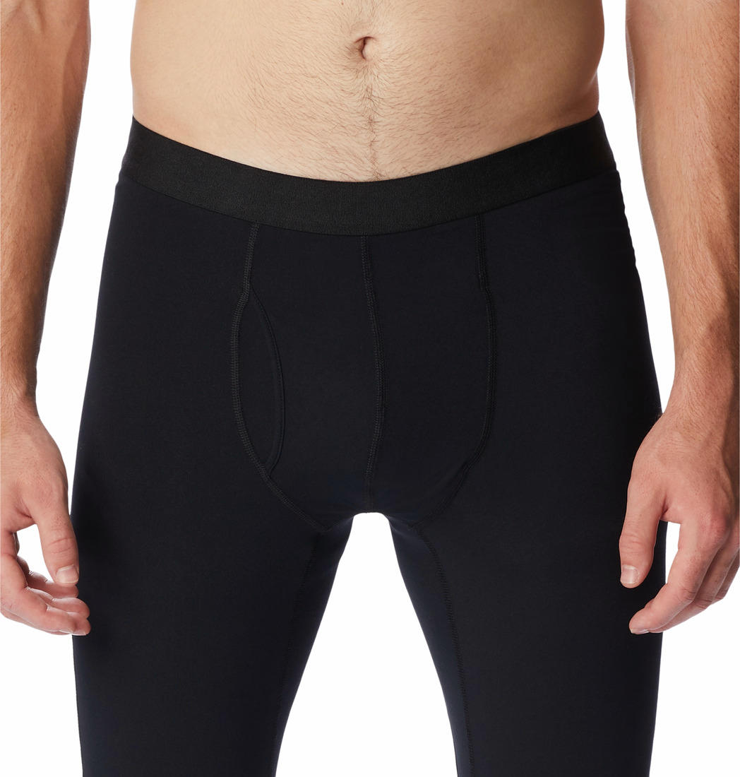 Columbia Men Black Midweight Stretch Tight (Non Returnable