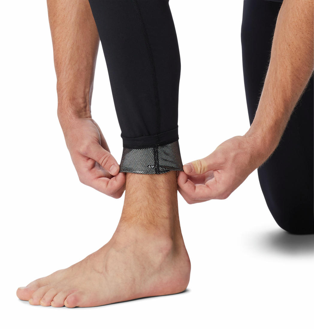 Columbia Men Black Midweight Stretch Tight (Non Returnable