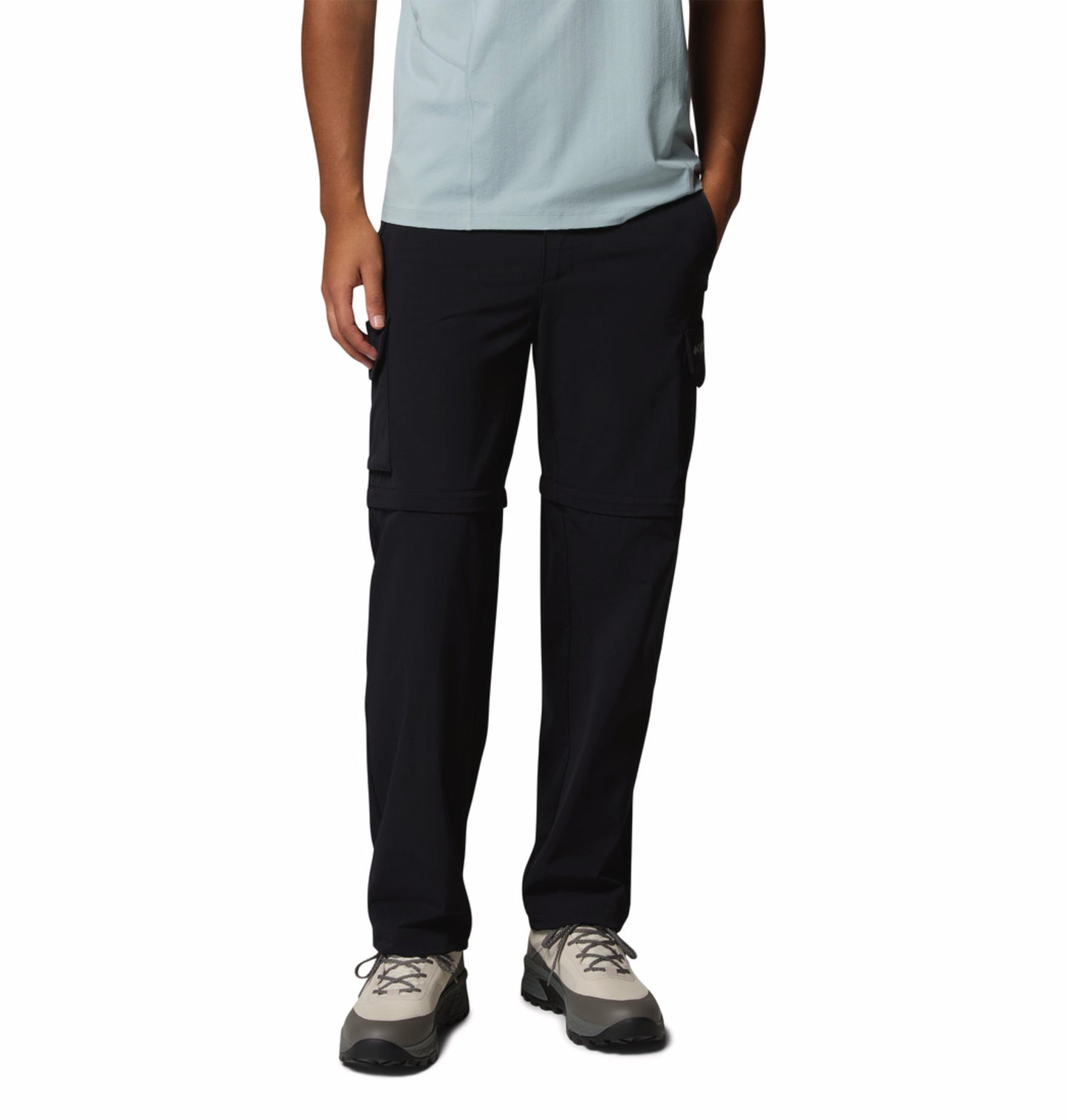 Columbia Men’s Black Omni-Shade Silver Ridge Elite Convertible Pants Plus Size