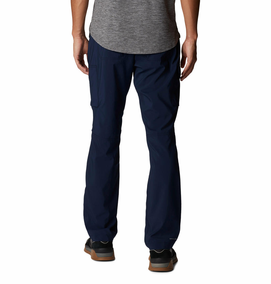 Columbia Men's Navy Blue Omni-Shade Silver Ridge Utility Pant Offering Sun Protection