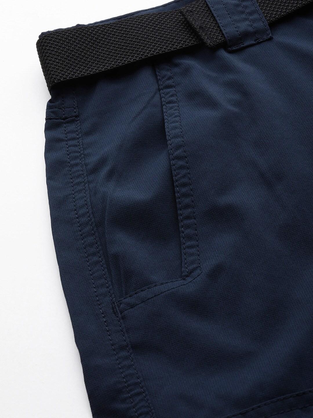 Columbia Men's Navy Blue Omni-Shade Silver Ridge Utility Pant Offering Sun Protection