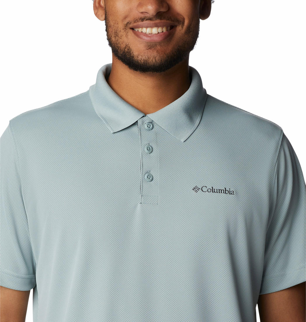 Columbia Men Green Utilizer Polo T-Shirt