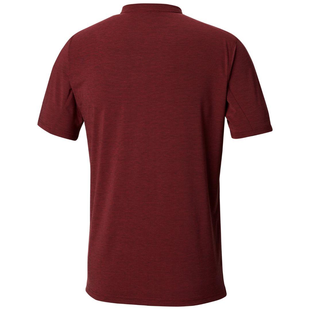 Columbia Men Red Trail Shaker II Short Sleeve Shirt (Sun Protection)