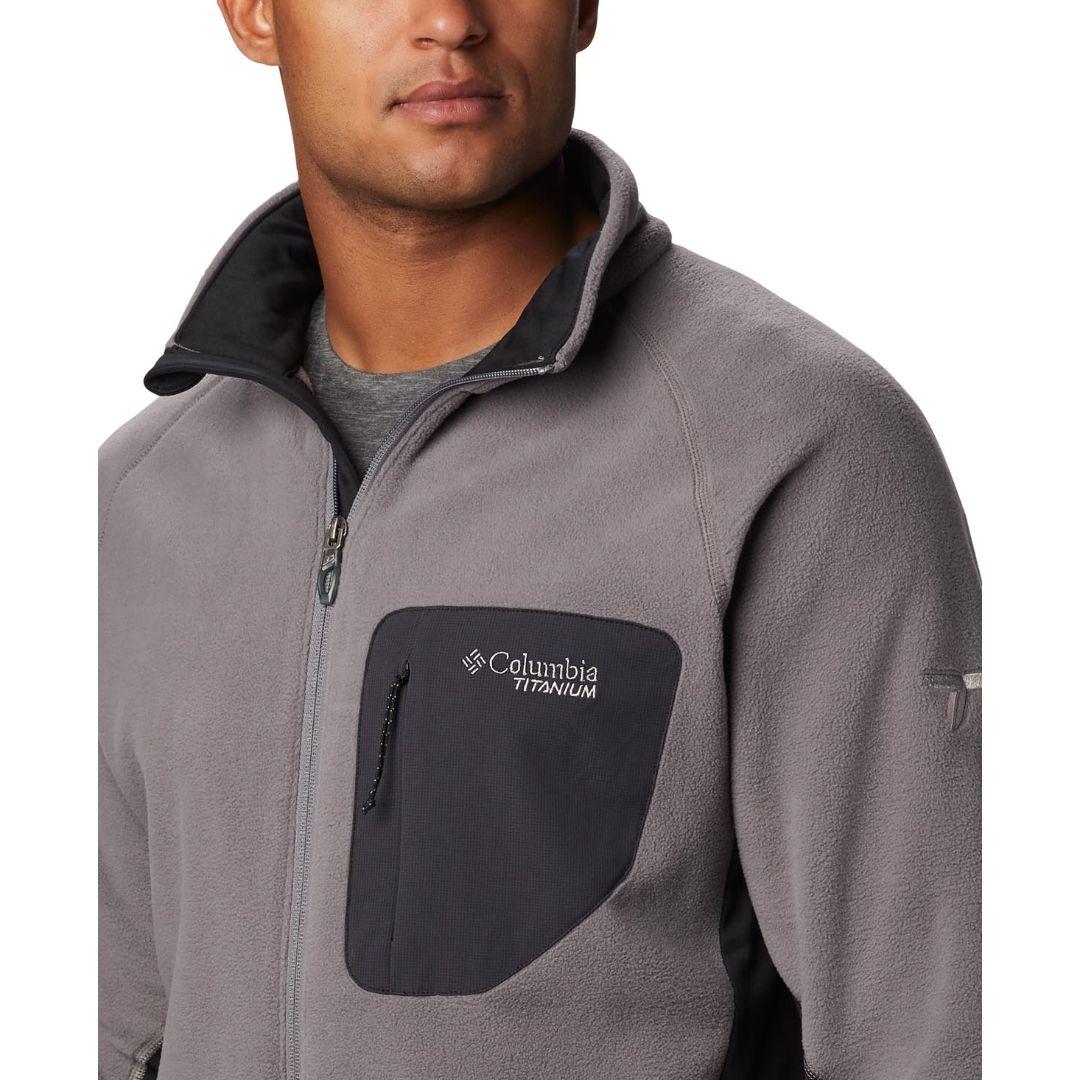 Columbia Men Grey Titan Pass 2.0 II Fleece