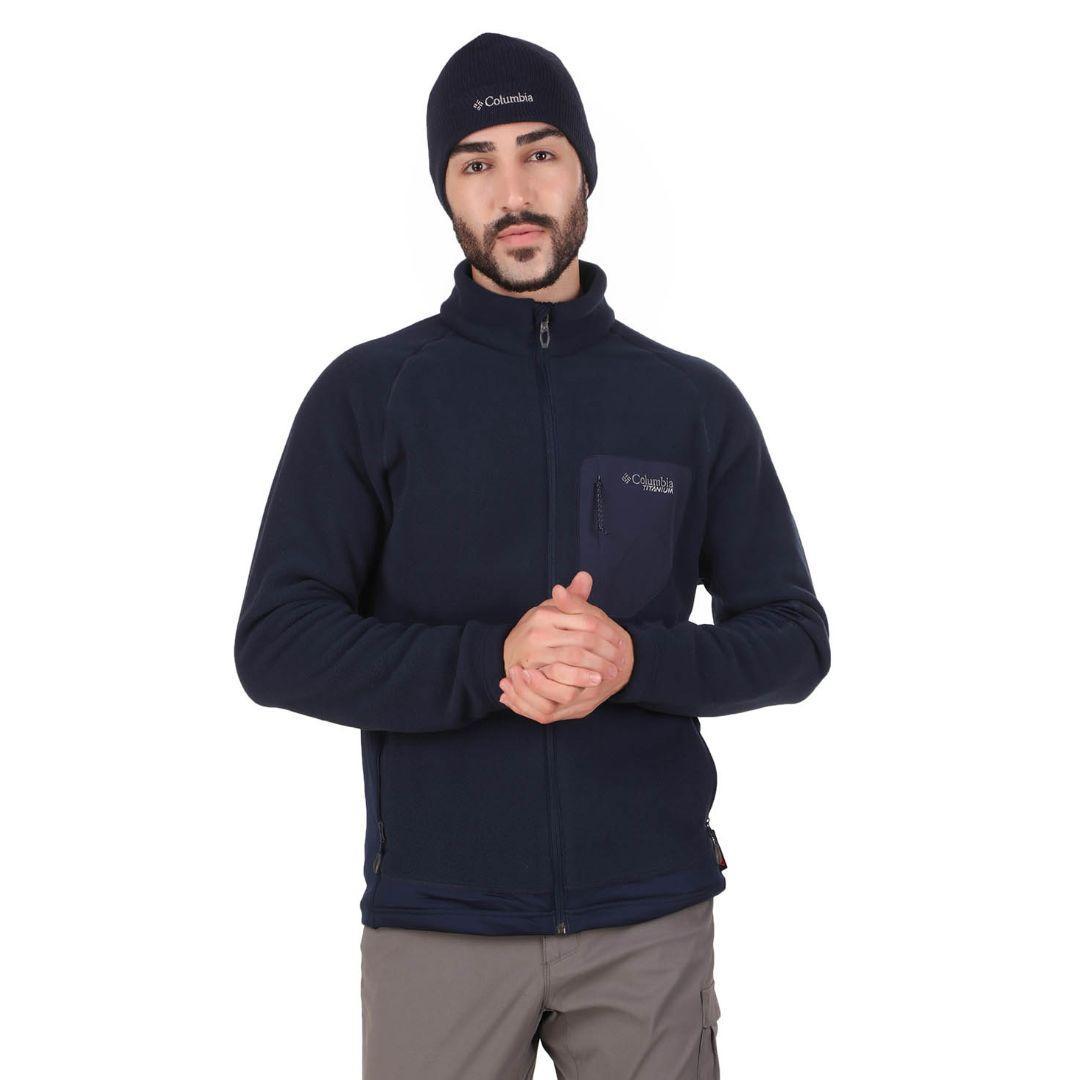 Columbia Men Blue Titan Pass 2.0 II Fleece