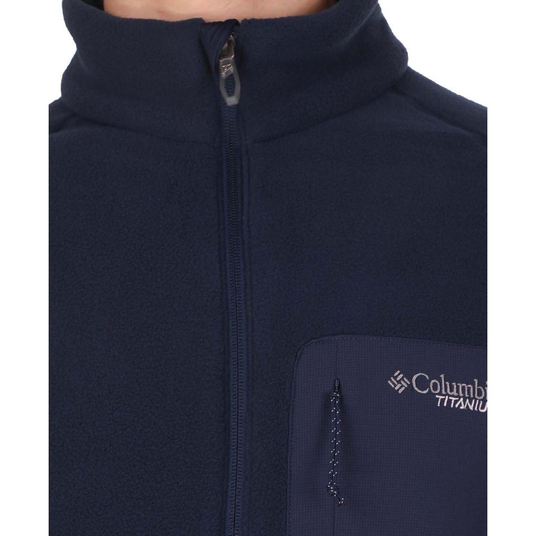 Columbia Men Blue Titan Pass 2.0 II Fleece