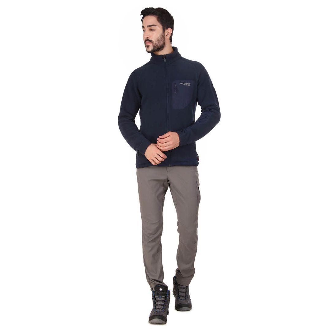Columbia Men Blue Titan Pass 2.0 II Fleece