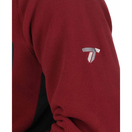 Columbia Men Red Titan Pass 2.0 II Fleece