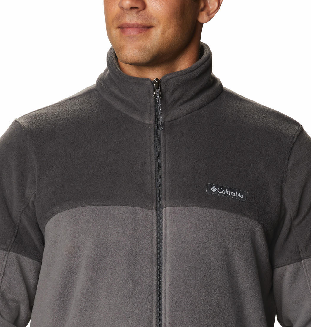 Columbia Men Grey Basin Trail III Full Zip