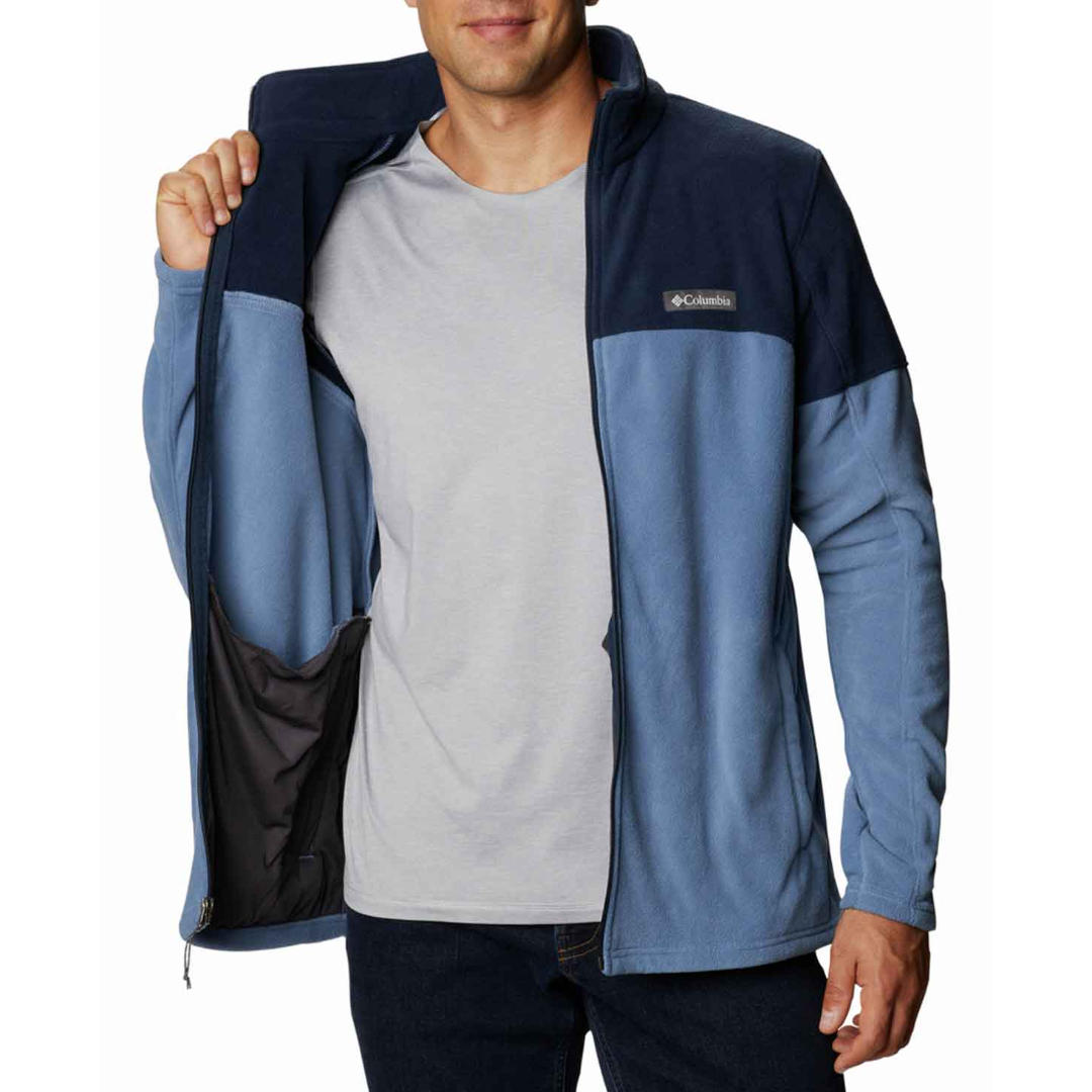 Columbia Men Blue Basin Trail III Full Zip