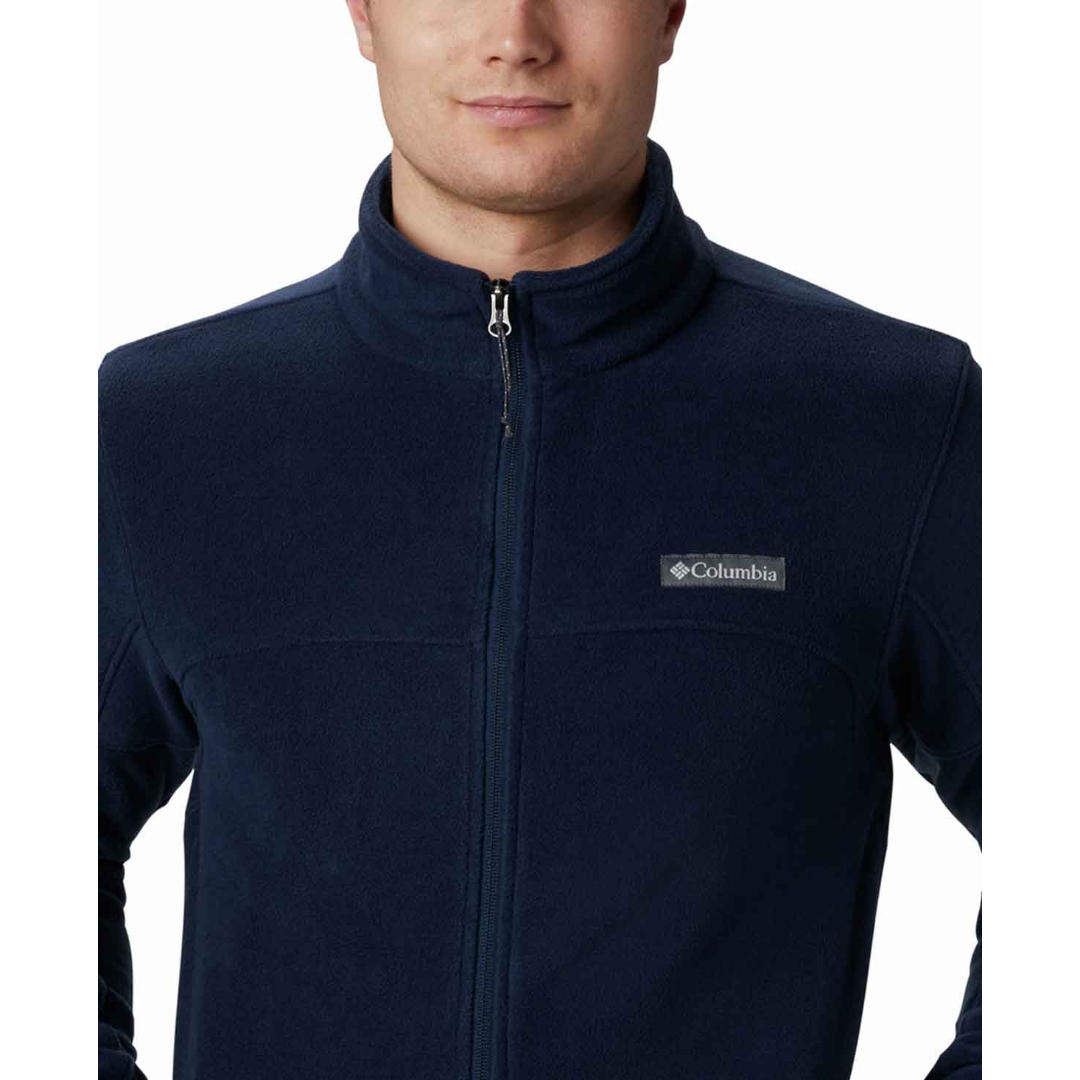 Columbia Men Navy Blue Basin Trail III Fleece Jacket