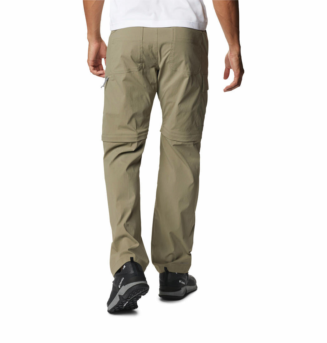Columbia Men Green Newton Ridge Convertible Pant (Sun Protection)