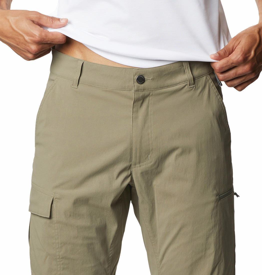 Columbia Men Green Newton Ridge Convertible Pant (Sun Protection)