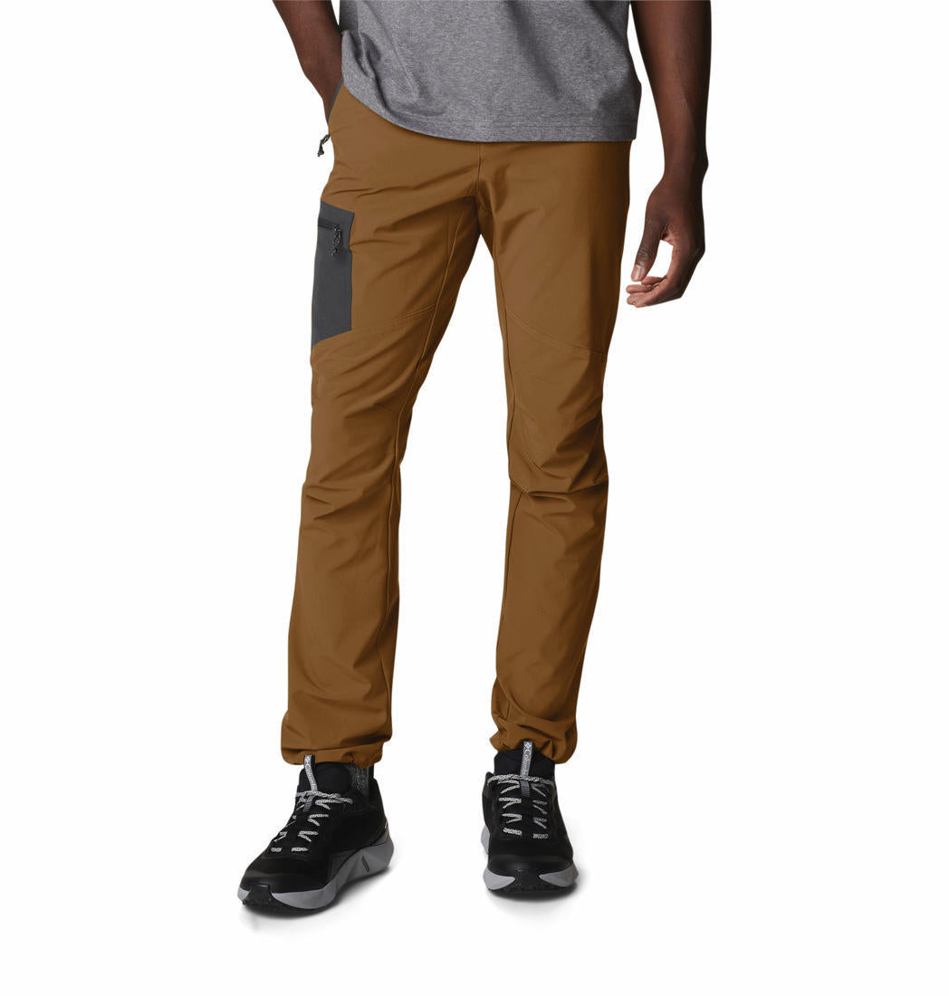 Columbia Men Brown Triple Canyon Pant (Sun Protection)