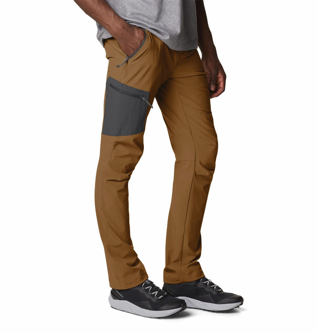 Columbia Men Brown Triple Canyon Pant (Sun Protection)