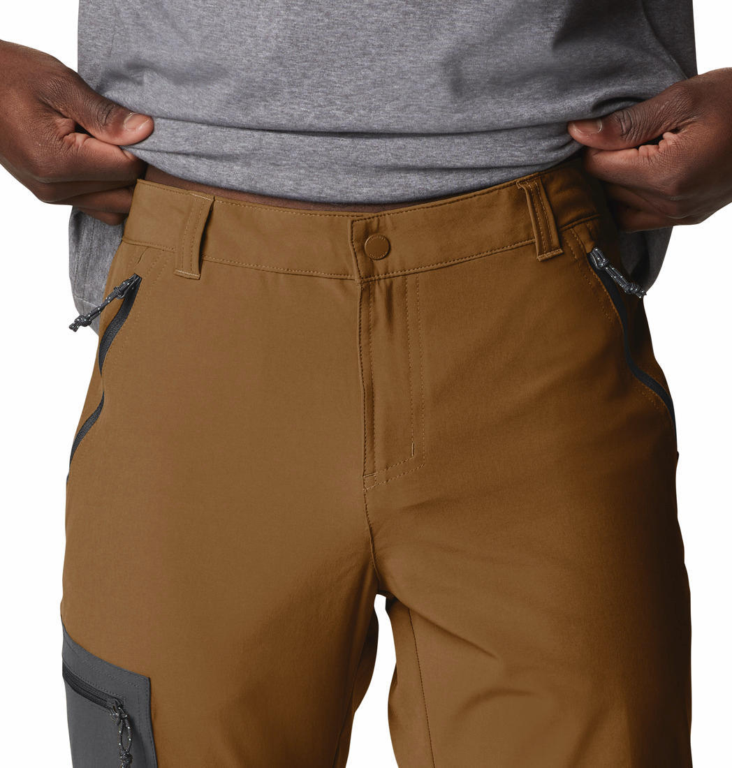 Columbia Men Brown Triple Canyon Pant (Sun Protection)
