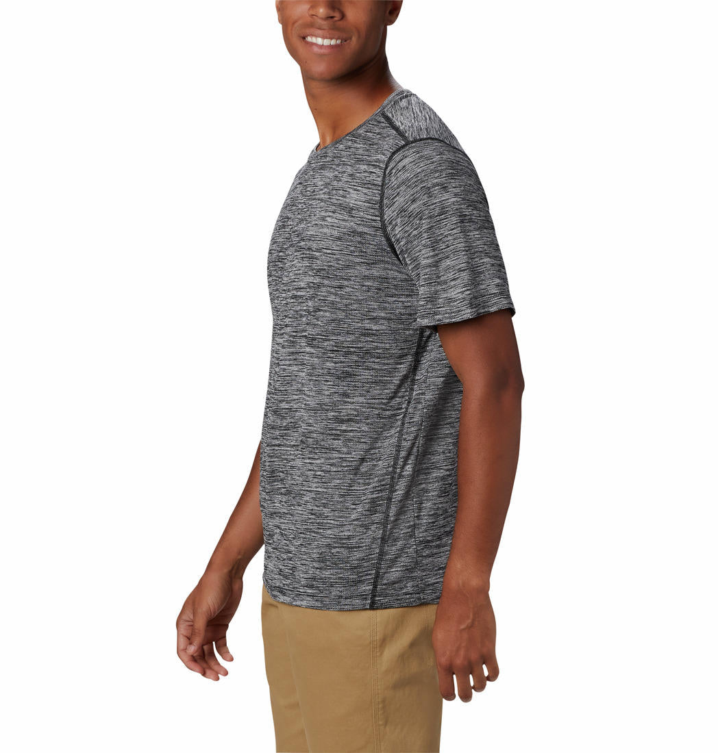 Columbia Men’s Black Deschutes Runner Short Sleeve Breathable Shirt