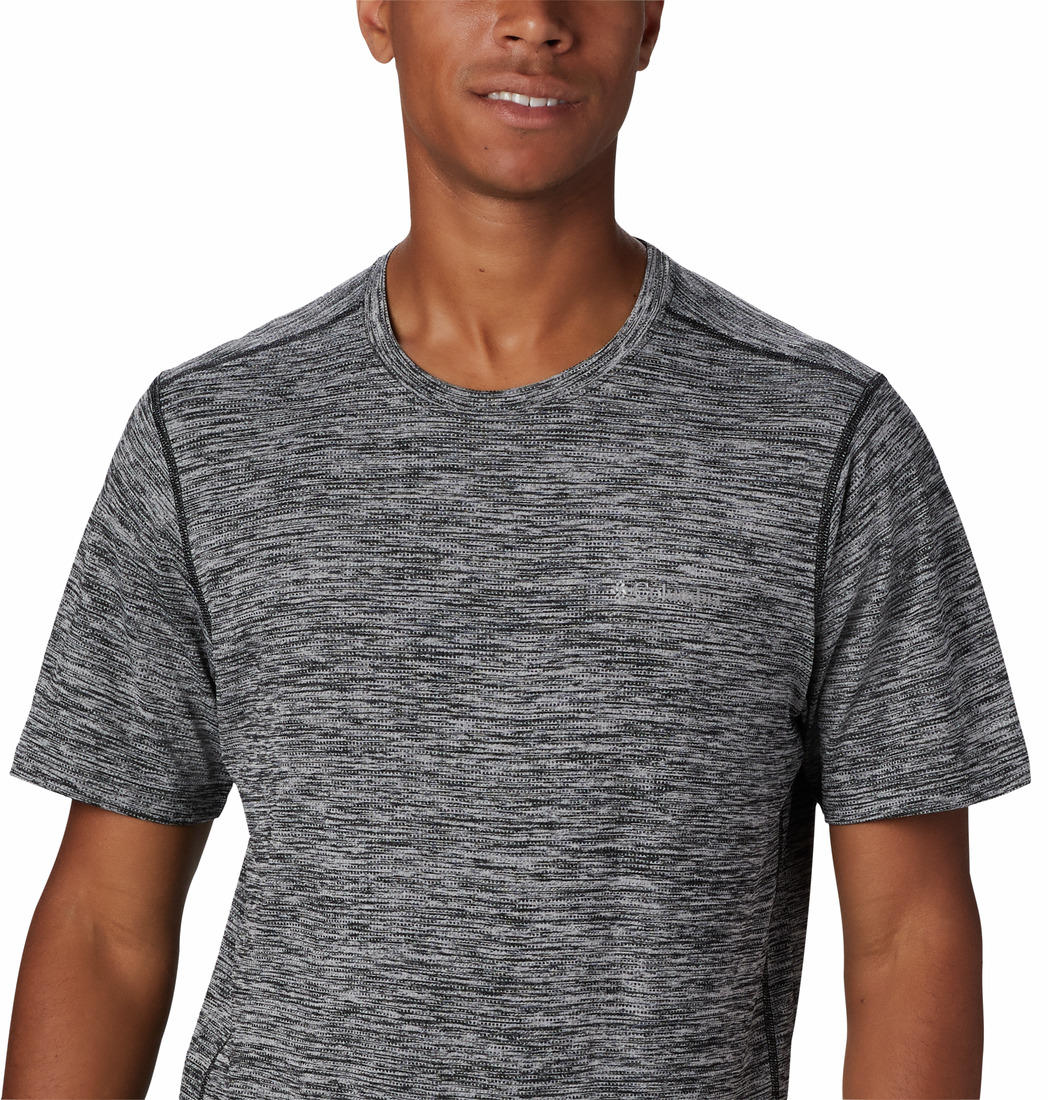 Columbia Men’s Black Deschutes Runner Short Sleeve Breathable Shirt
