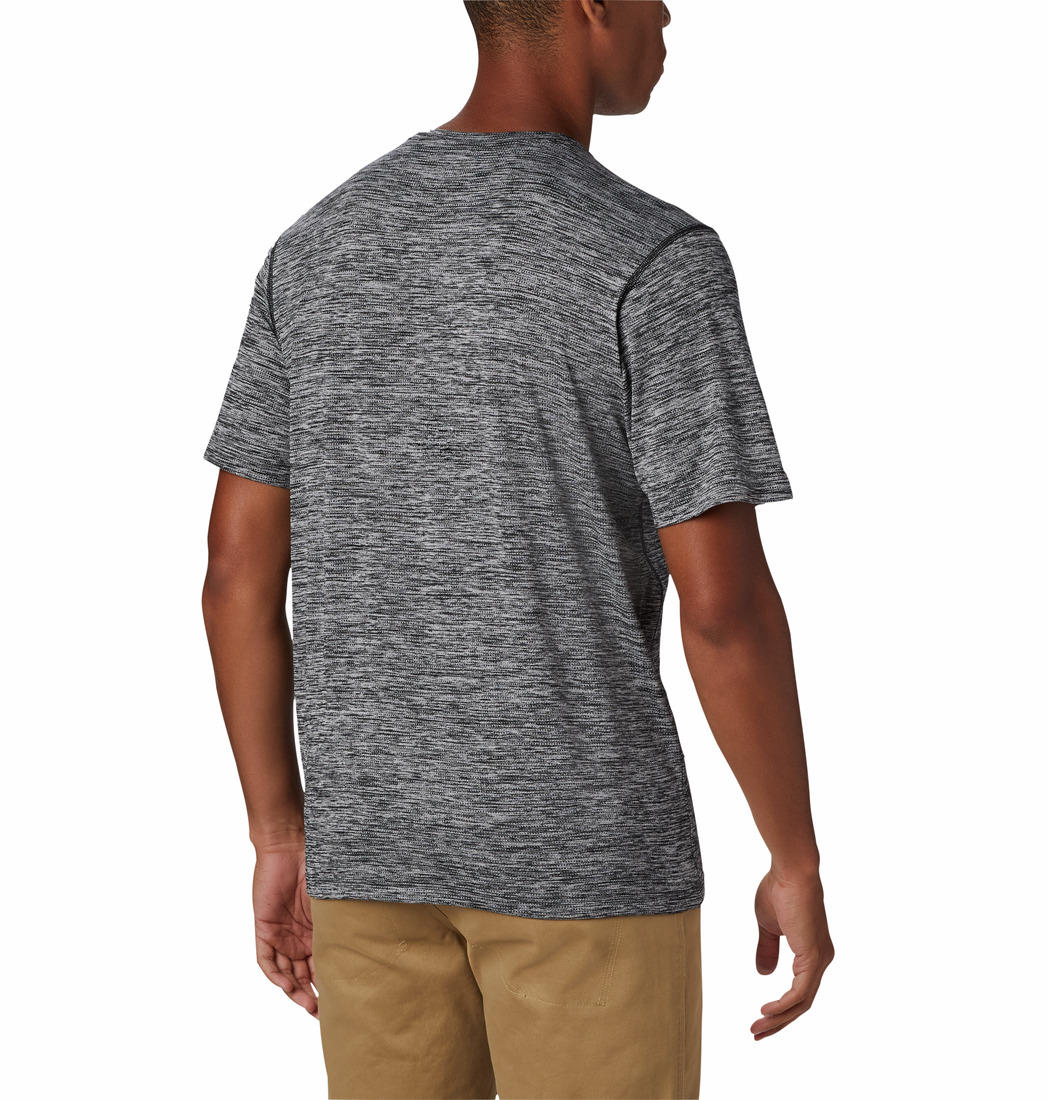 Columbia Men’s Black Deschutes Runner Short Sleeve Breathable Shirt