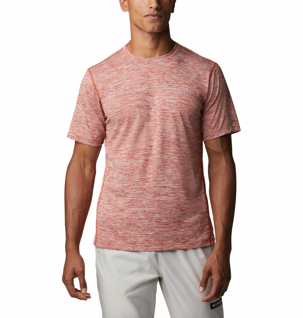 Columbia Men’s Brown Deschutes Runner Short Sleeve Outdoor Shirt
