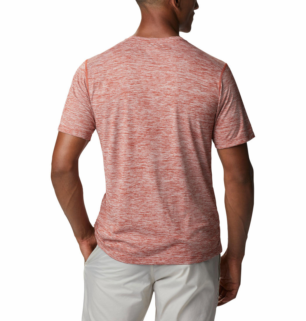 Columbia Men’s Brown Deschutes Runner Short Sleeve Outdoor Shirt