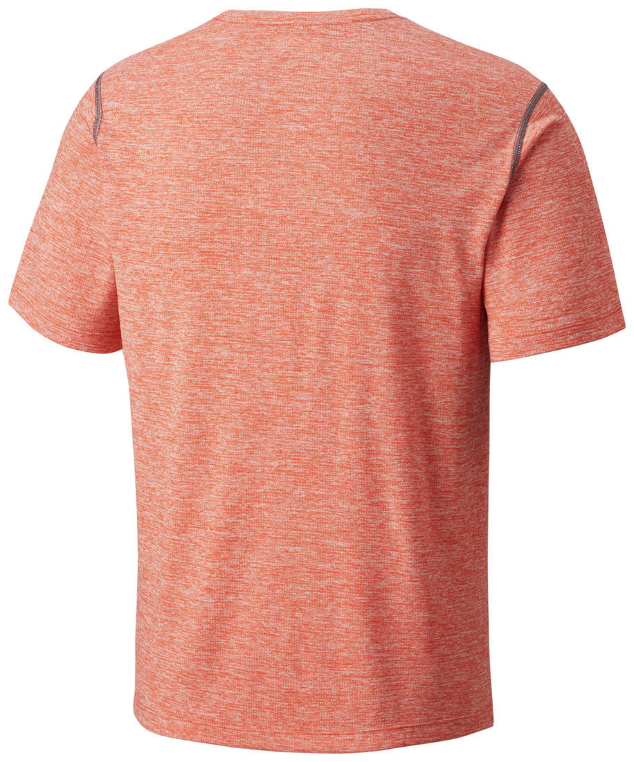 Columbia Men’s Orange Deschutes Runner Lightweight Short Sleeve Shirt