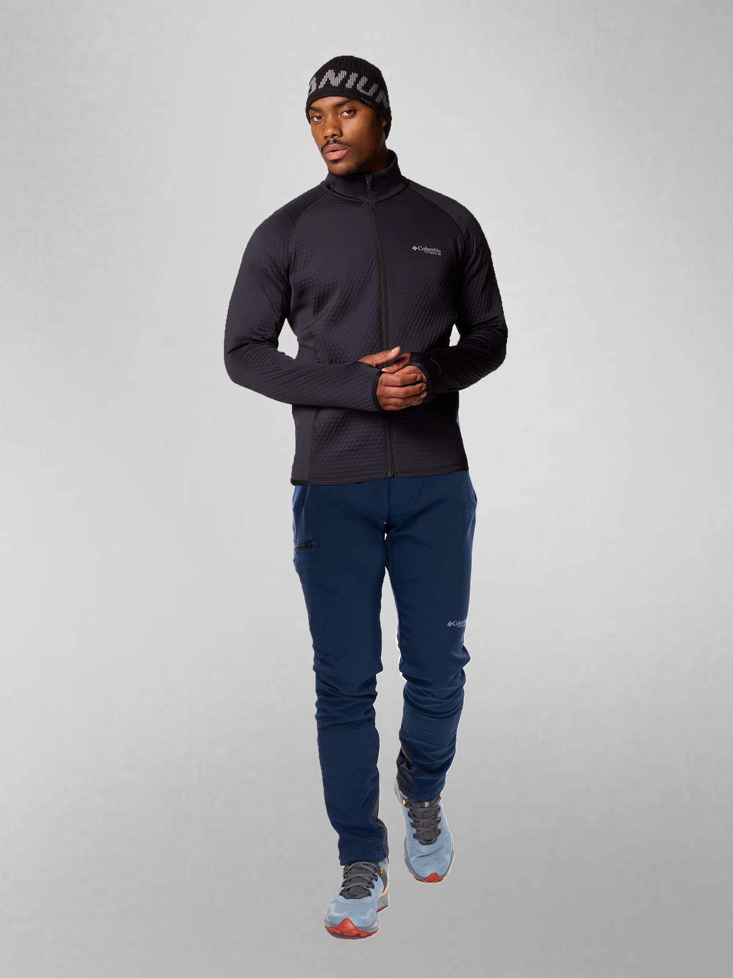 Columbia Men Blue Vast Canyon Omni-Heat Infinity Softshell