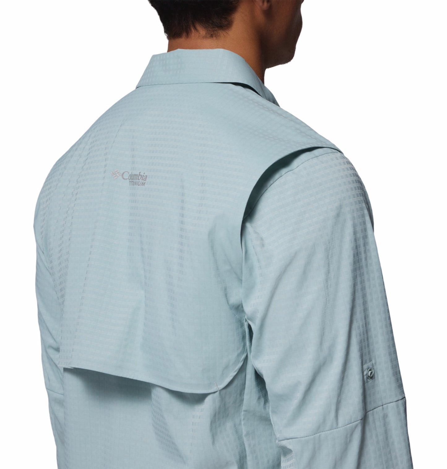 Columbia Men’s Blue Omni-Freeze Ridge Ascent Long Sleeve Shirt