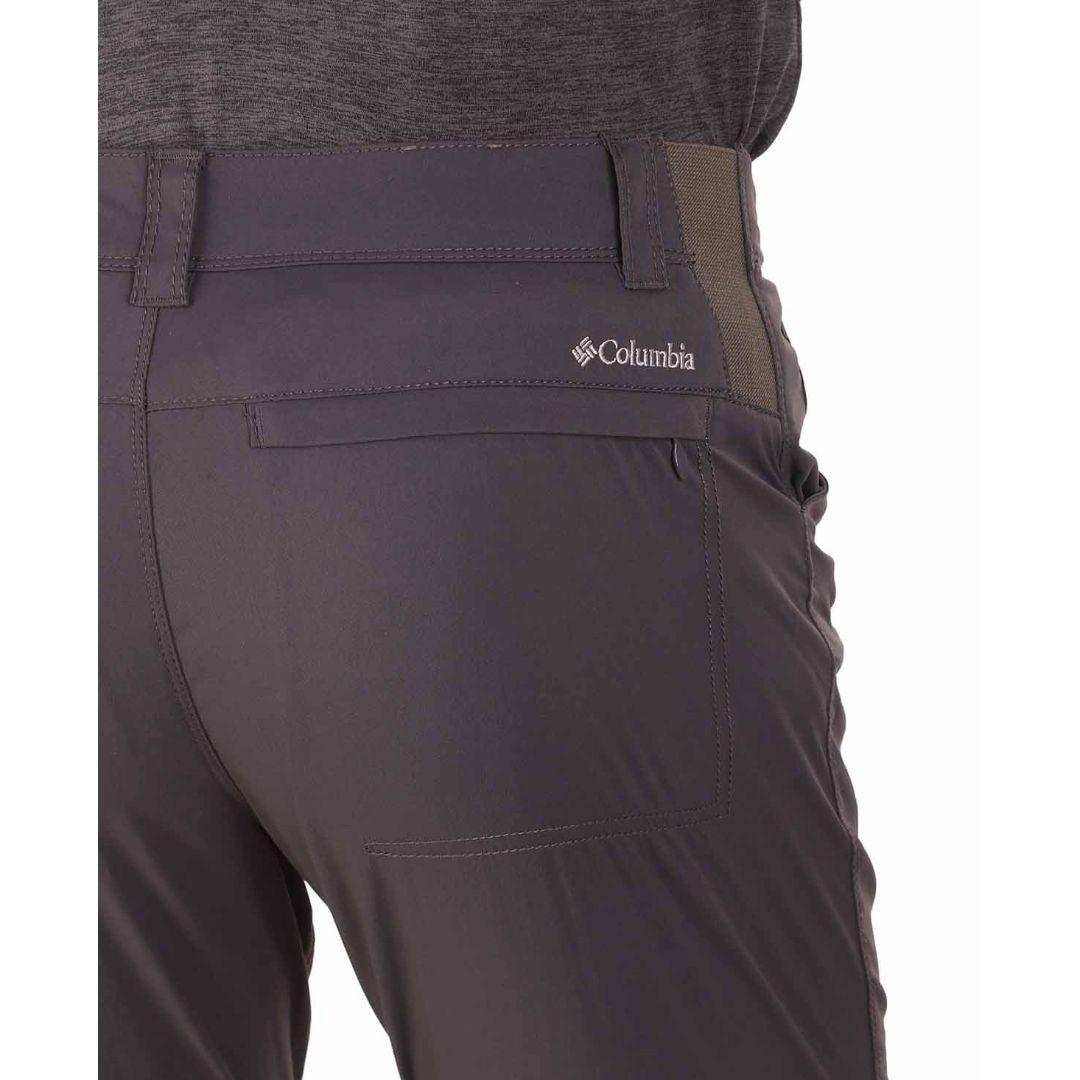Columbia Men Black Outdoor Elements Stretch Pant (Sun Protection)