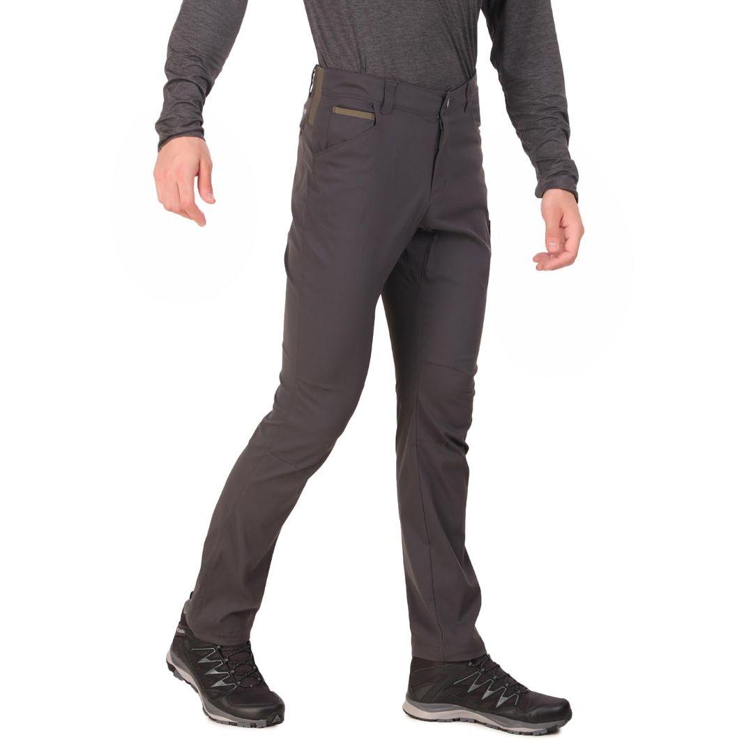 Columbia Men Black Outdoor Elements Stretch Pant (Sun Protection)