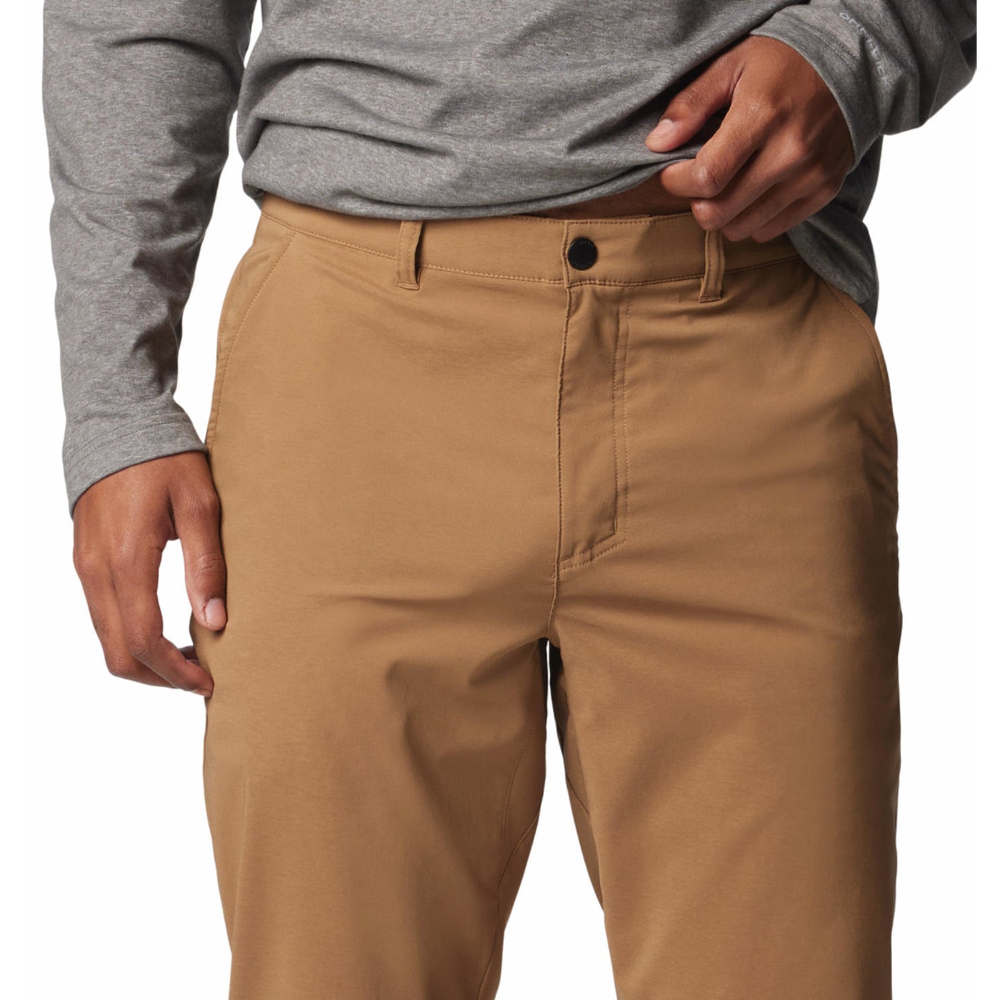 Columbia Men Brown Omni-Shield Sage Peak Chino Pant Chino Pant